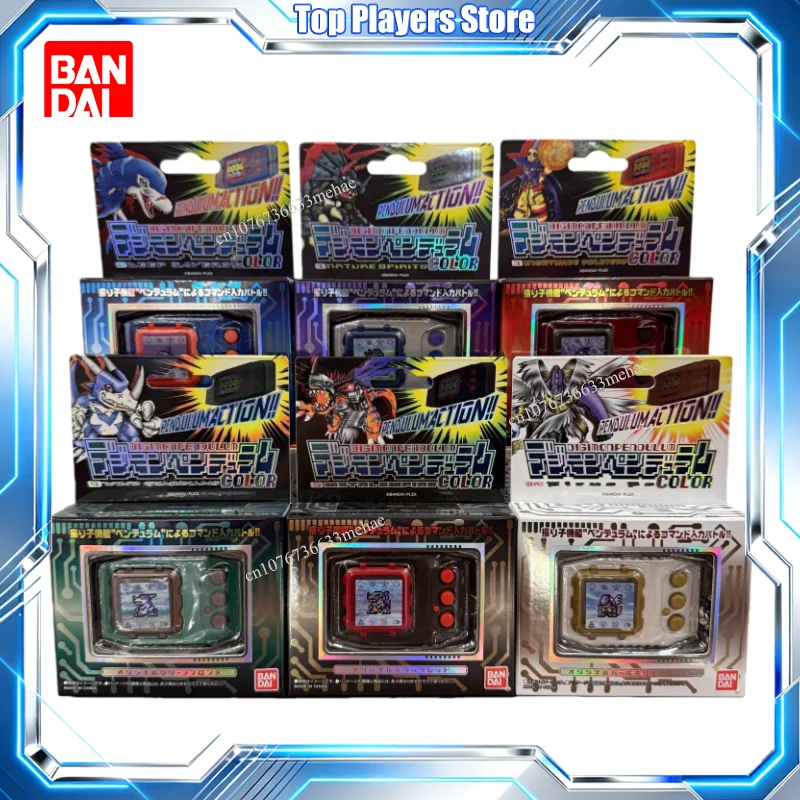 En Stock Original BANDAI Digimon juguetes de aventura DIGIVICE Virus máquina figura de acción PB pantalla a Color Anime 25 aniversario regalos