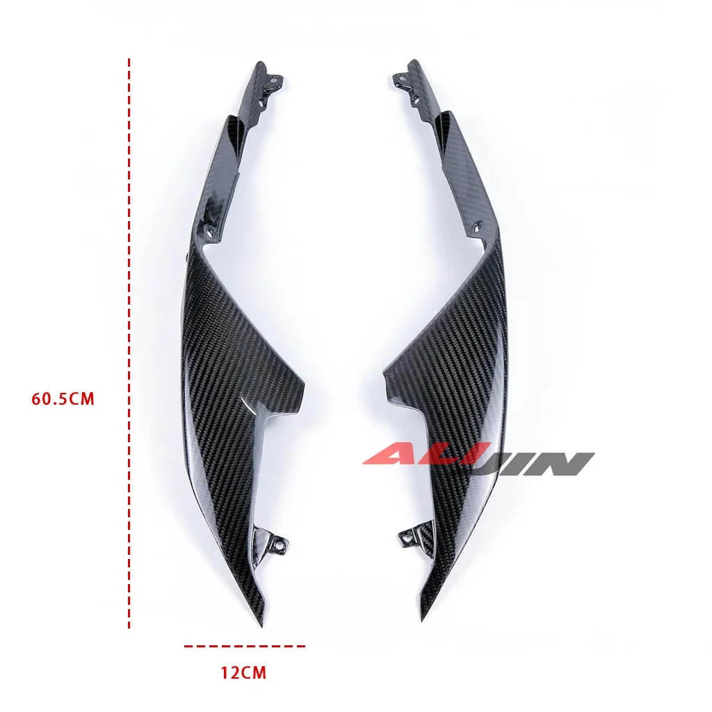 100% Real Dry Carbon Fiber Fit Aprilia RS660 TUONO 660 2021-2023 Motorcycle Rear Side Passenger Tail Cover Fairing Panel Cowling