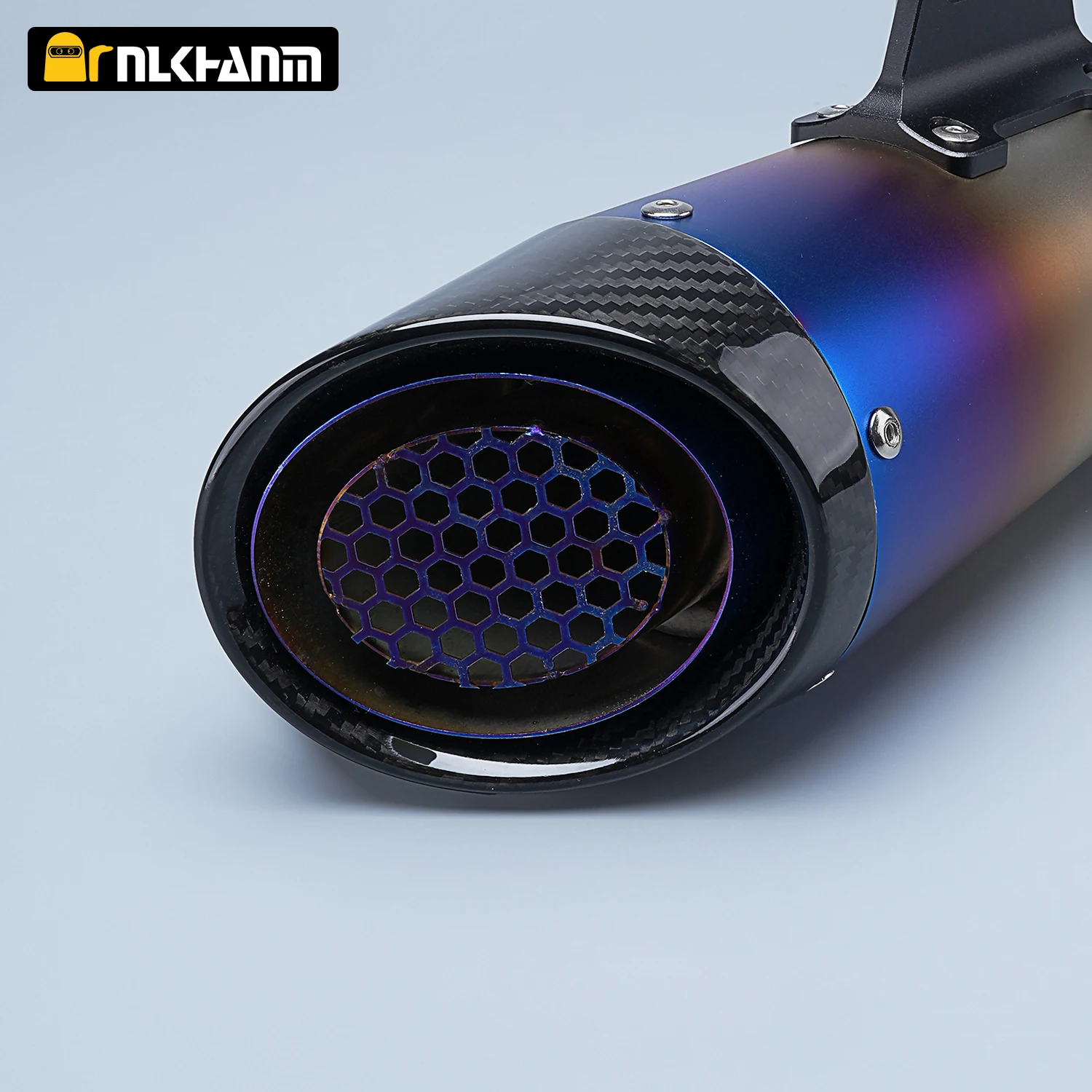 60mm Universal Motorcycle Exhaust Muffler Pipe with DB Killer For YZF R3 XMAX GSX250 Pcx125 cbr250rr crf150 mt03