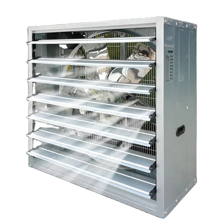 36 42 48 54 High Airflow Industrial Poultry Ventilation Exhaust Fan with Blinds
