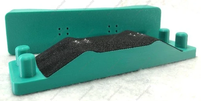 Finger Skateboard Mold Concave High Camber S27 Metal Pattern DIY Skate Making Tool for Teens