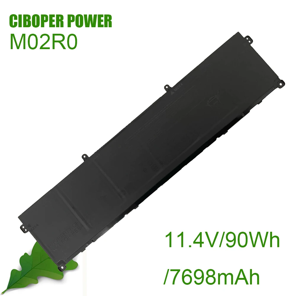 CP Laptop Battery M02R0 MO2R0 M02RO MO2RO 11.4V 90Wh 7698mAh For X16 R1 P120F001 P120F003 Series Ntetook