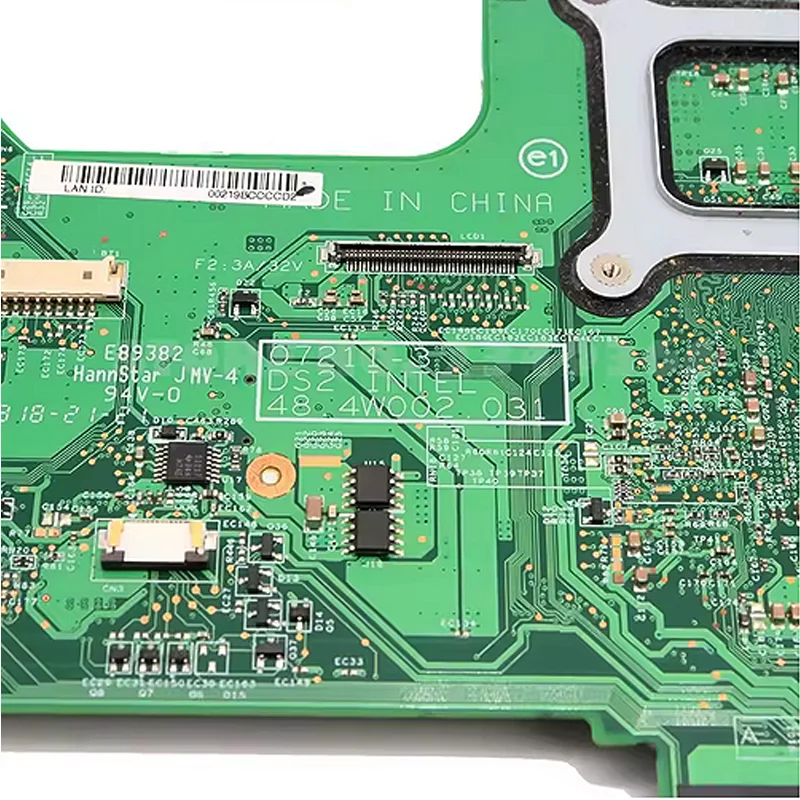 

07211-3 48.4W002.031 For Dell inspiron 1525 Laptop Motherboard CN-0PT113 0PT113 PT113 Main boar 07211-2 GM965 Free CPU