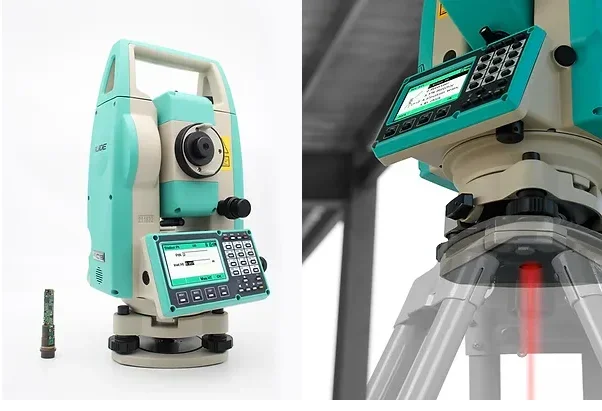 Estação total Theodolite Eletrônico Examinando Instrumentos, Alta Precisão, 2 ", RTS-822R10M-RCS