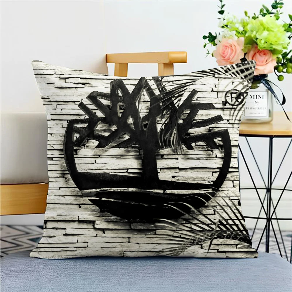 Pillow Covers Decorative Cushions Cover for Sofa T-TimberlandS Double-sided Printing Sleeping Pillows Cushion Covers Living Room