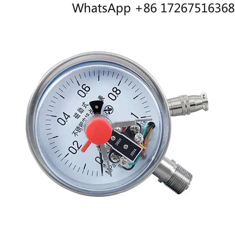 controleur-de-pression-a-contact-electrique-assiste-magnetiquement-pour-vapeur-a-haute-temperature-yxc100bf16mpa