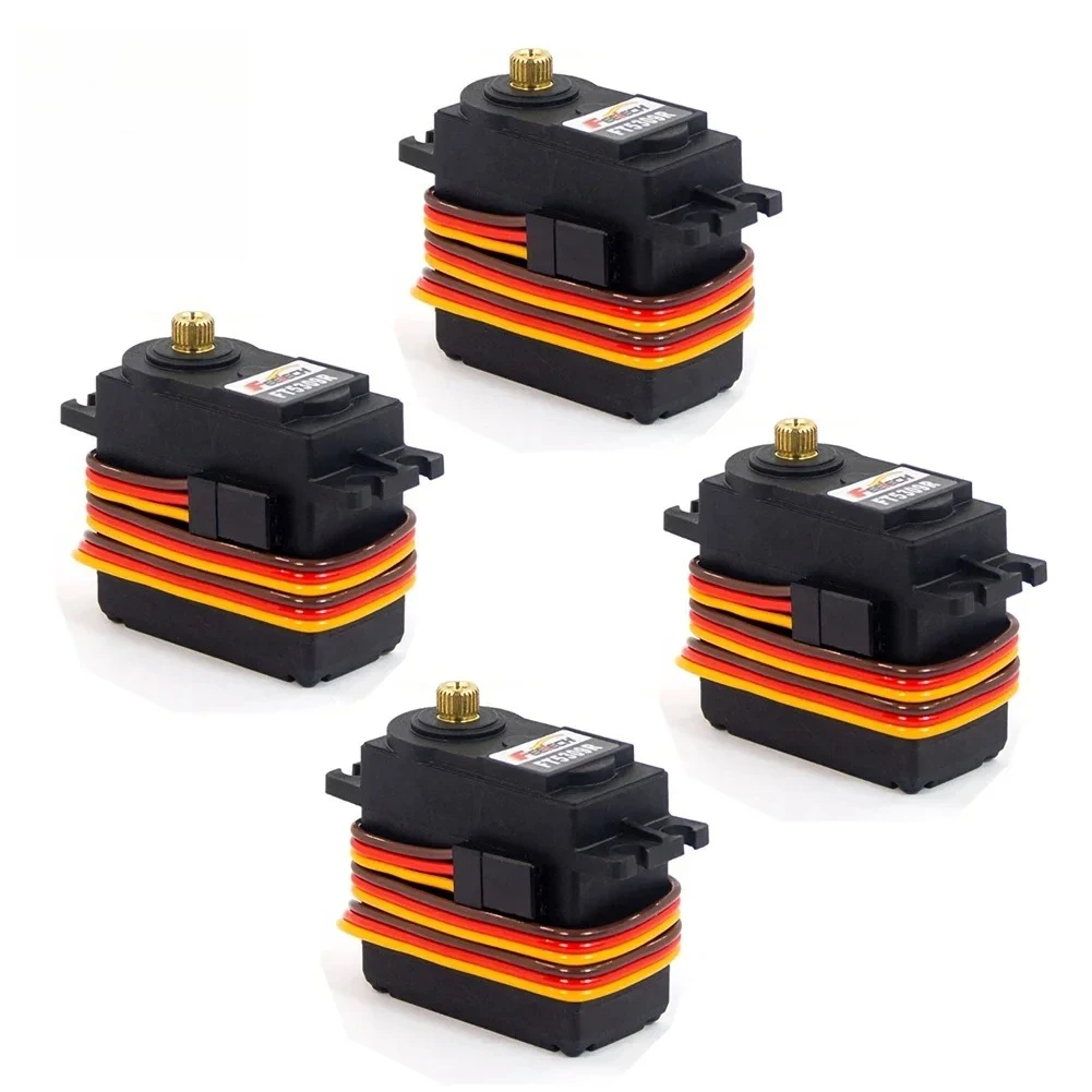 

Цифровой сервопривод Feetech FT5309R, крутящий момент 9 кг, 6 В, металлический редуктор, высокая скорость, 360° ° Непрерывное вращение для радиоуправляемых машин/роботов-лодок/гусеничных грузовиков