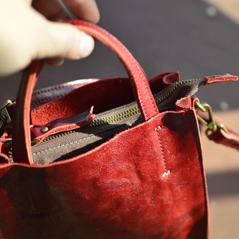 

AETOO новая большая сумка растительного дубления, верхний слой из воловьей кожи, ручная сумка, кожаная сумка для покупок, женская повседневная сумка ручной работы