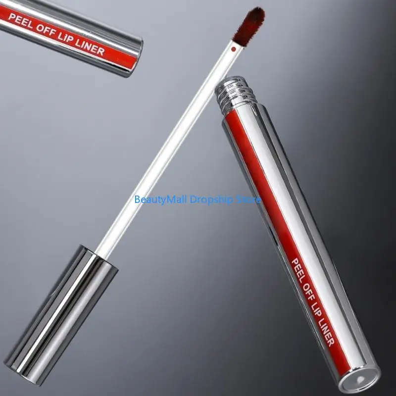 40JD Peels Offs Stain Lip Liner, Última tatuagem Liner Peels Offs Finish