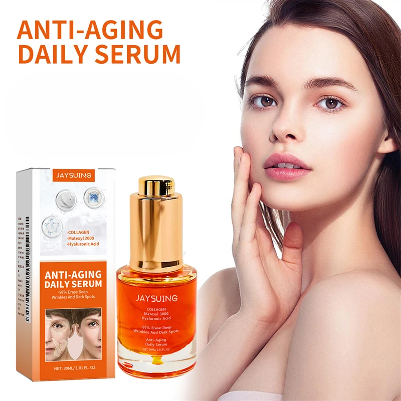 

Collagen Face Serum Instant Firming Lifting Anti-Aging Essence Nourishing Moisturing Face Skin Fade Fine Lines Korean Skin Care