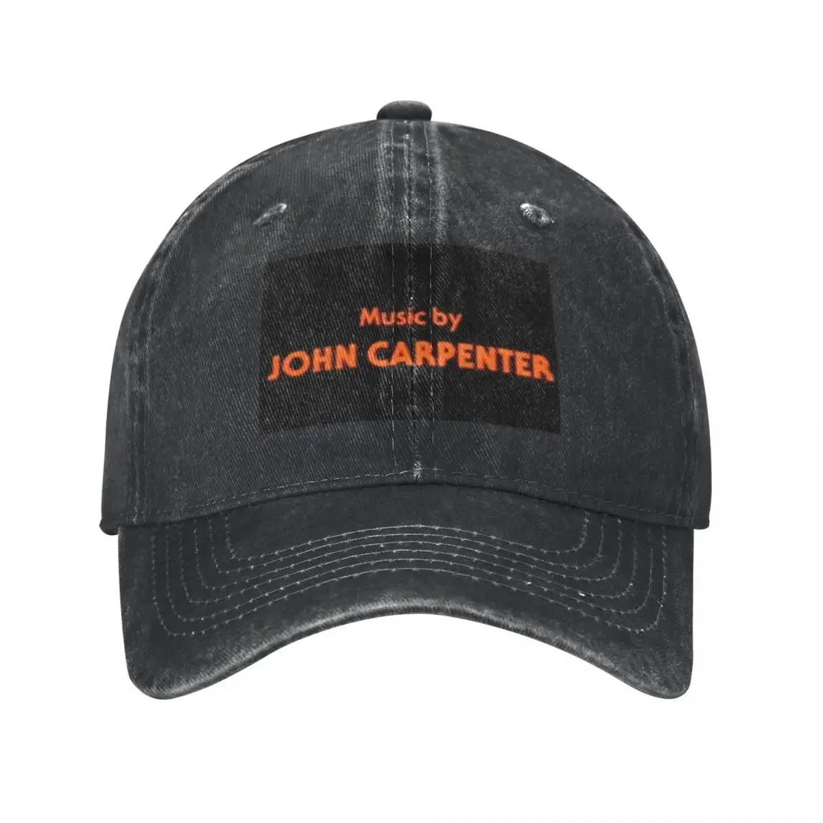 

Music by John Carpenter, Black Baseball Cap Visor hiking hat For Women Men's