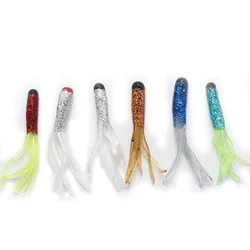 10PCS/lot Artificial Soft Bait 5.5cm 0.8g Fishing Lure Jig Wobbler Soft Worm Carp Jig head Fishing Bait Silicone Swimbait Pesca