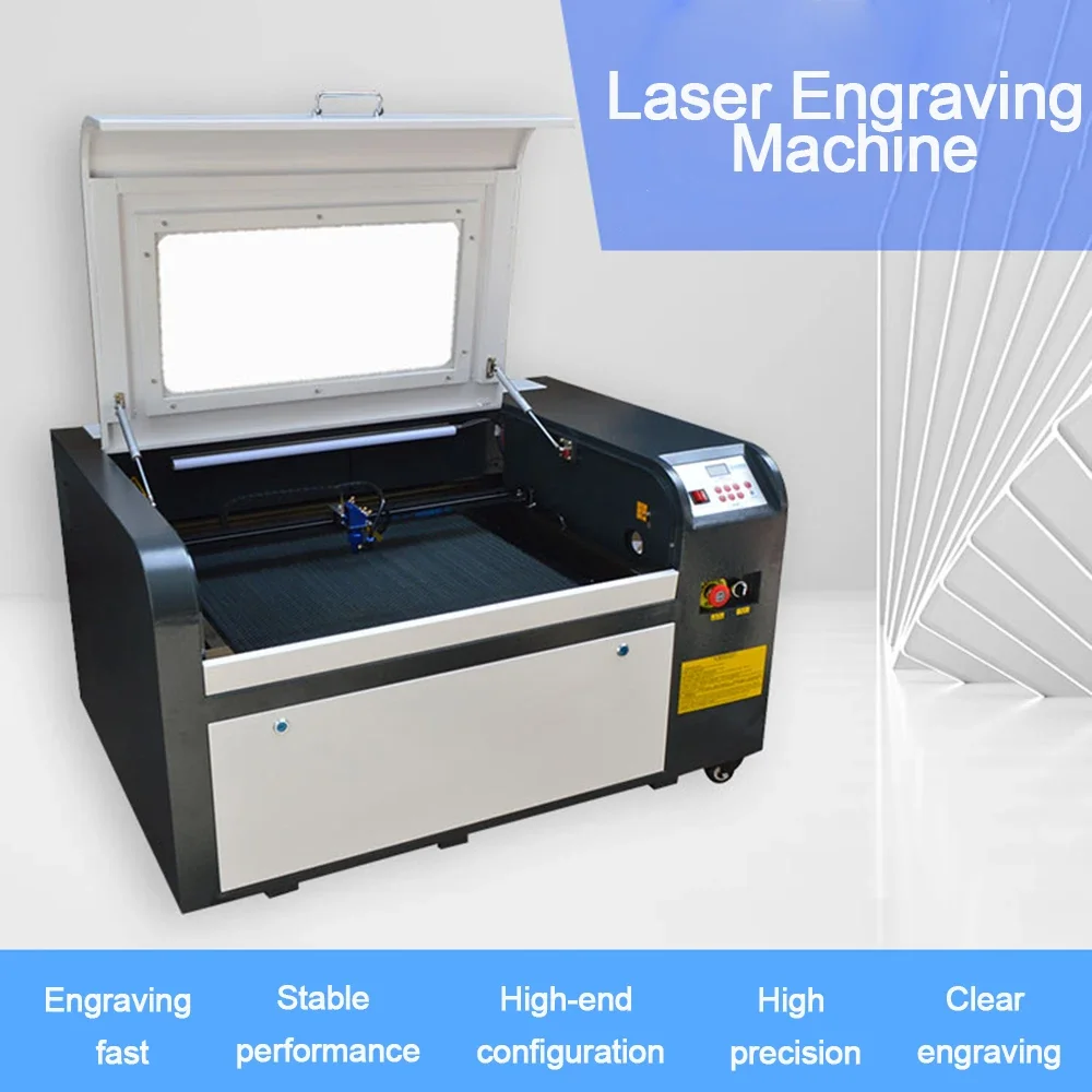 Wood/Acrylic/PVC/Glass CO2 Laser Engraving Machine 50W/60W/80W/100W Laser Tube CNC Laser Cutting Machine 400*600mm Working Area