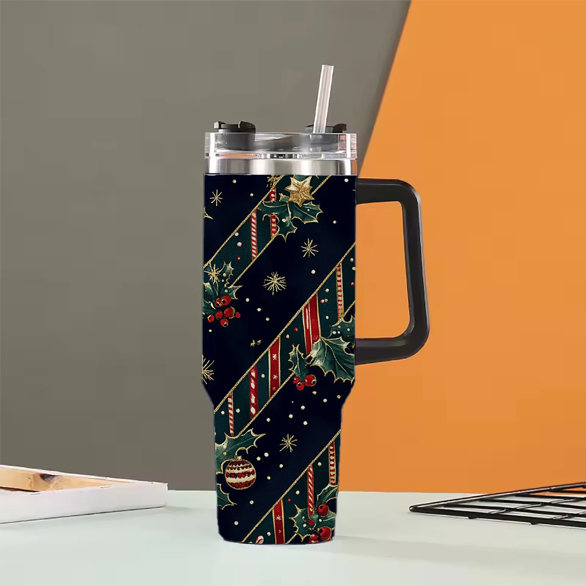 2026 Christmas and Halloween Ice Cup Gift with High Appearance Level 40oz Ice Cup A Bestseller That Keeps You Warm and Cold