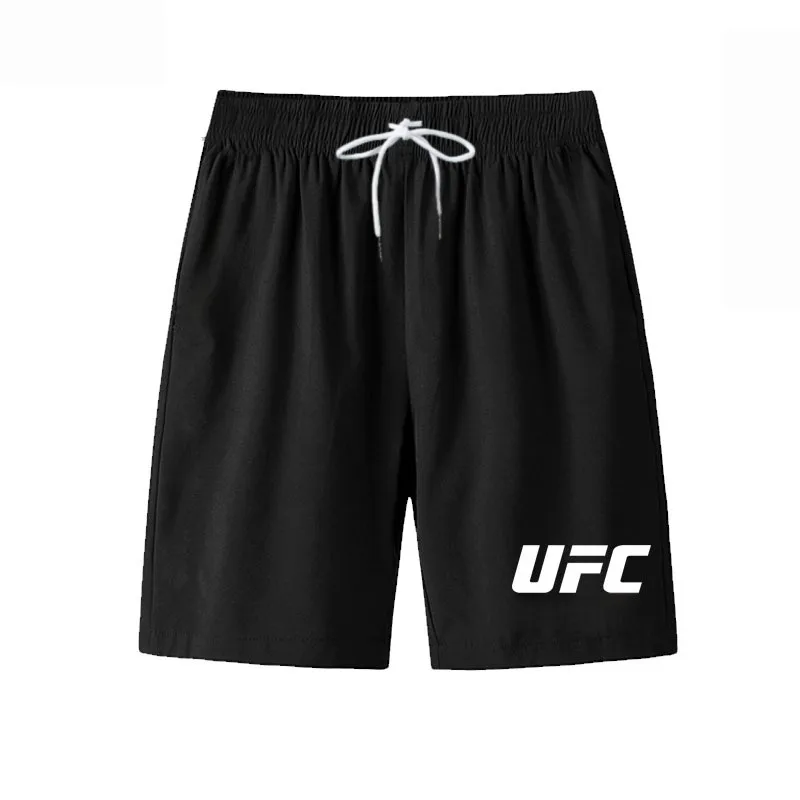 

2026 New Boxing Shorts, 3D Printed UFC Quick Drying Shorts, Boxing Training Clothes, Men's Sports Running Casual Shorts