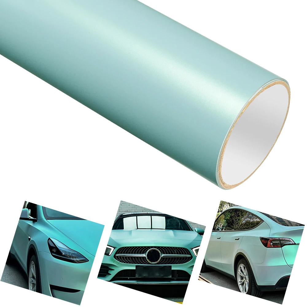 

PET Matte Green Blue Car Vinyl Film PVC Waterproof Scratch Resistant Decal Sticker Motorcycle Auto Body Exterior Decoration Film