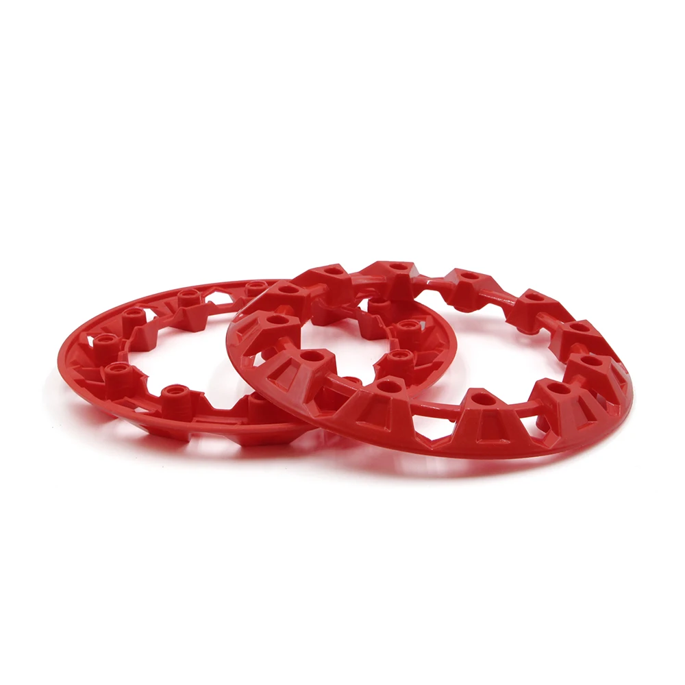 8 Inch  Wheel Trim Hub Protection Decor Rim Cap Plastic Cover Tires For ATV Go Kart Dune Buggy Quad Bike 4 Wheeler Vehicle