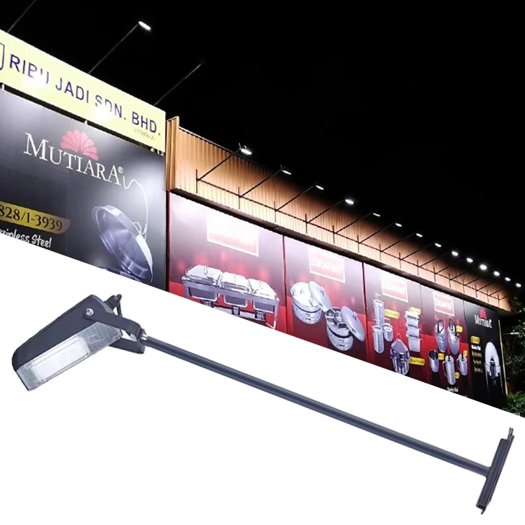 

Exhibition Spotlight 9W Outdoor Waterproof IP65 Linear External Sign Lighting Telescopic Pole Search Building exhibition lamp
