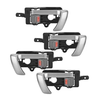 4 Uds. Manija de puerta Interior delantera trasera izquierda derecha 82620-2B010 apta para Hyundai Santa Fe 2007 2008-2012 82610-2B010