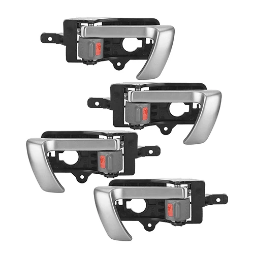 4 Uds. Manija de puerta Interior delantera trasera izquierda derecha 82620-2B010 apta para Hyundai Santa Fe 2007 2008-2012 82610-2B010