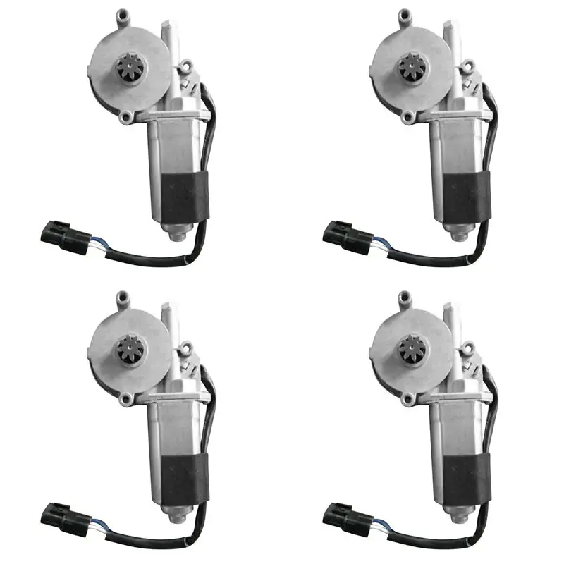 4X Left 8979894780 24V Power Window Motor For Isuzu ELF NKR NPR NQR Window Glass Lift Regulator Engine-A08Q