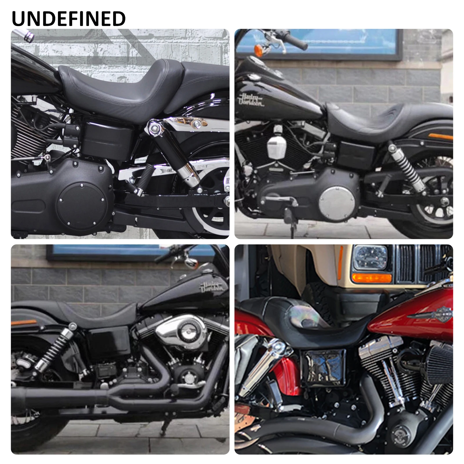 Motorcycle Battery Cover Side Fairing Electrical Panel Cover for Harley Dyna Street Bob FXDB 06-2014 Fat Bob FXDF FXDC FLD 06-17