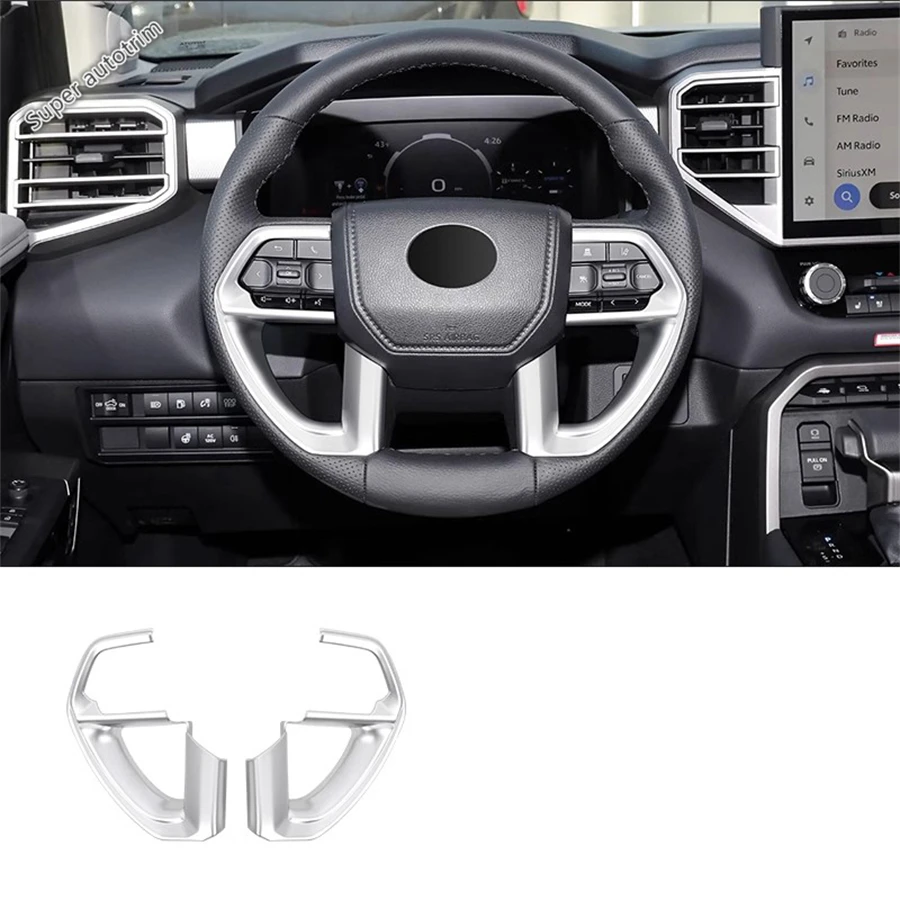 

Reading Lamp / Steering Wheel / Head Light / Handle Bowl / Hand Brake Cover Trim Matte Accessories For Toyota Tundra 2022 - 2025