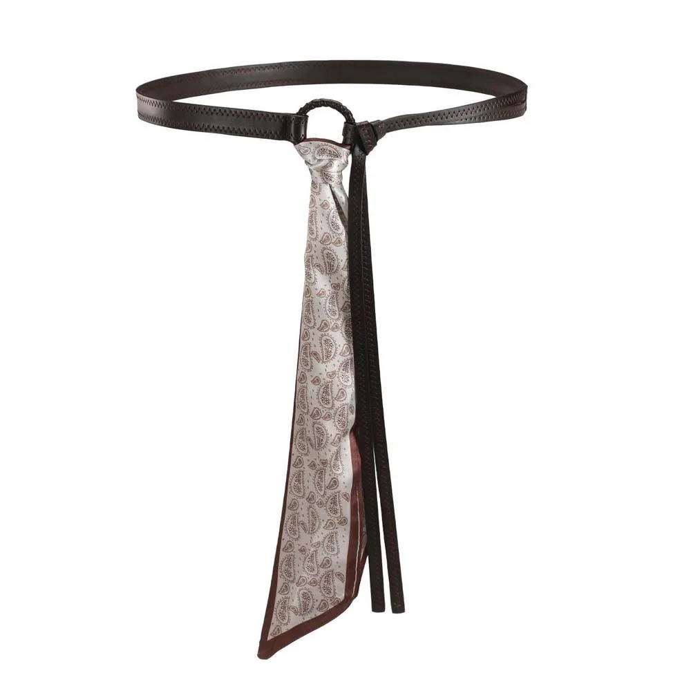

Ethnic Style Cashew Printed Belt Bohemian Style Adjustable Retro Jacquard Waistband Soft Polyester Silk Tie Design Belt Gift