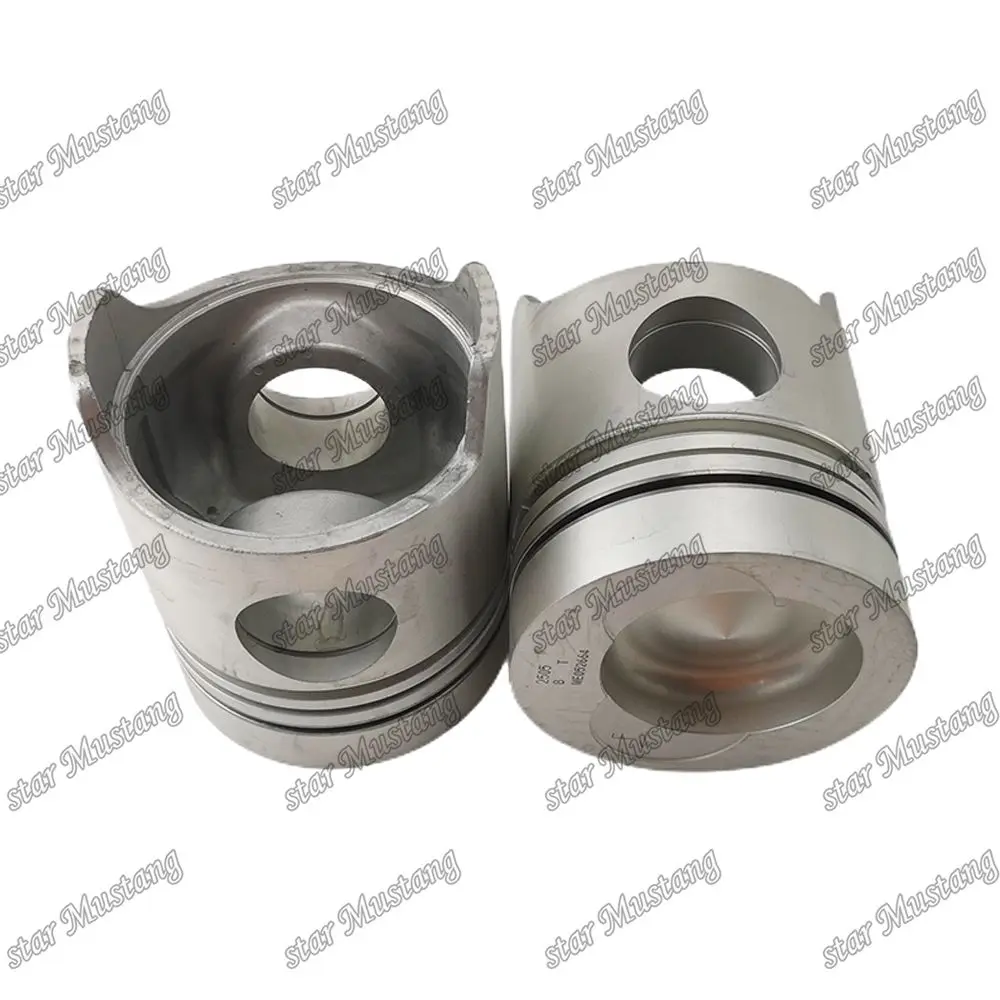 Piston 6D22 Combustion Chamber 82.5mm ME052664 ME052730 Suitable For Mitsubishi Engine Parts