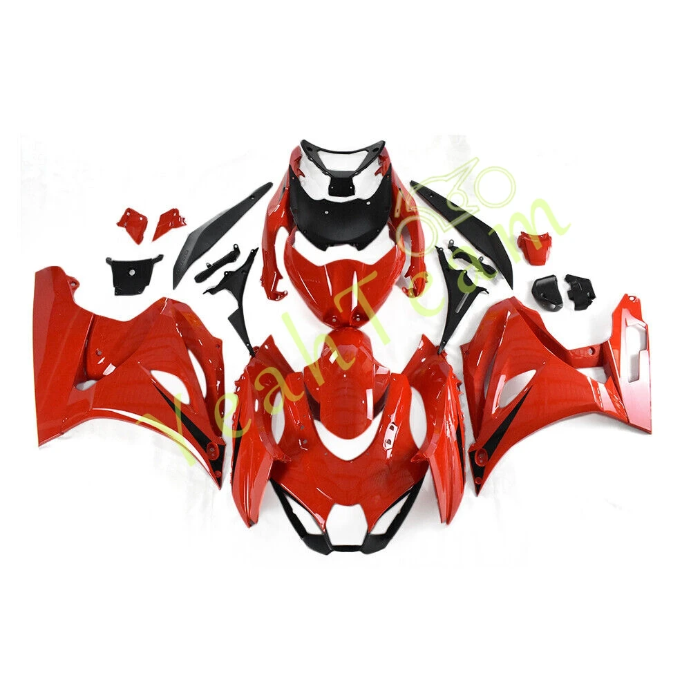 Volledige set Kuip Voor GSX-R1000 2017 2018 2019 2020 2021 2022 2023 2024 K17 GSXR 1000 ABS Plastic Injectie Carrosserie Glanzend Blauw