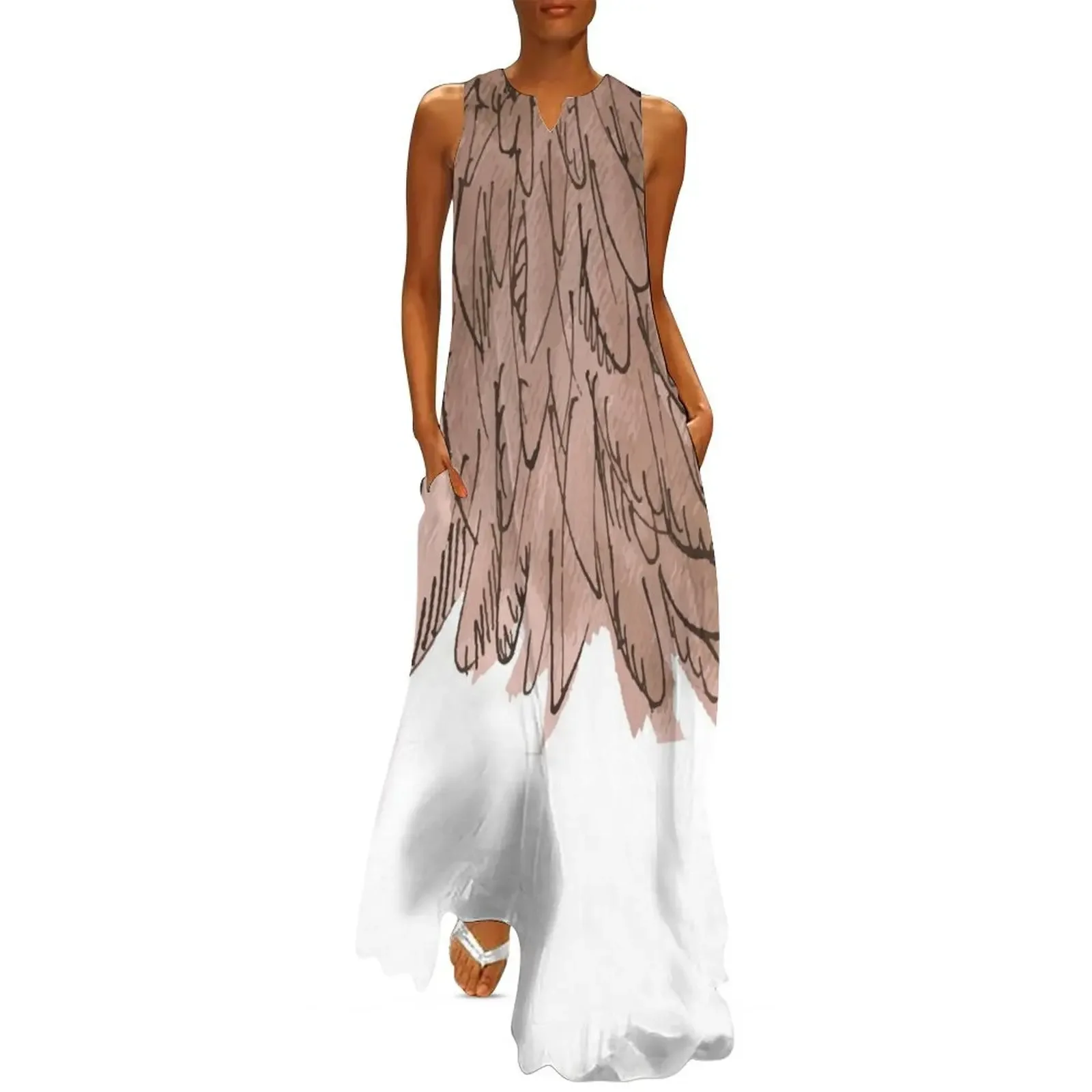 

Owl Long Dress women long dresses Women's sleeve dresses woman