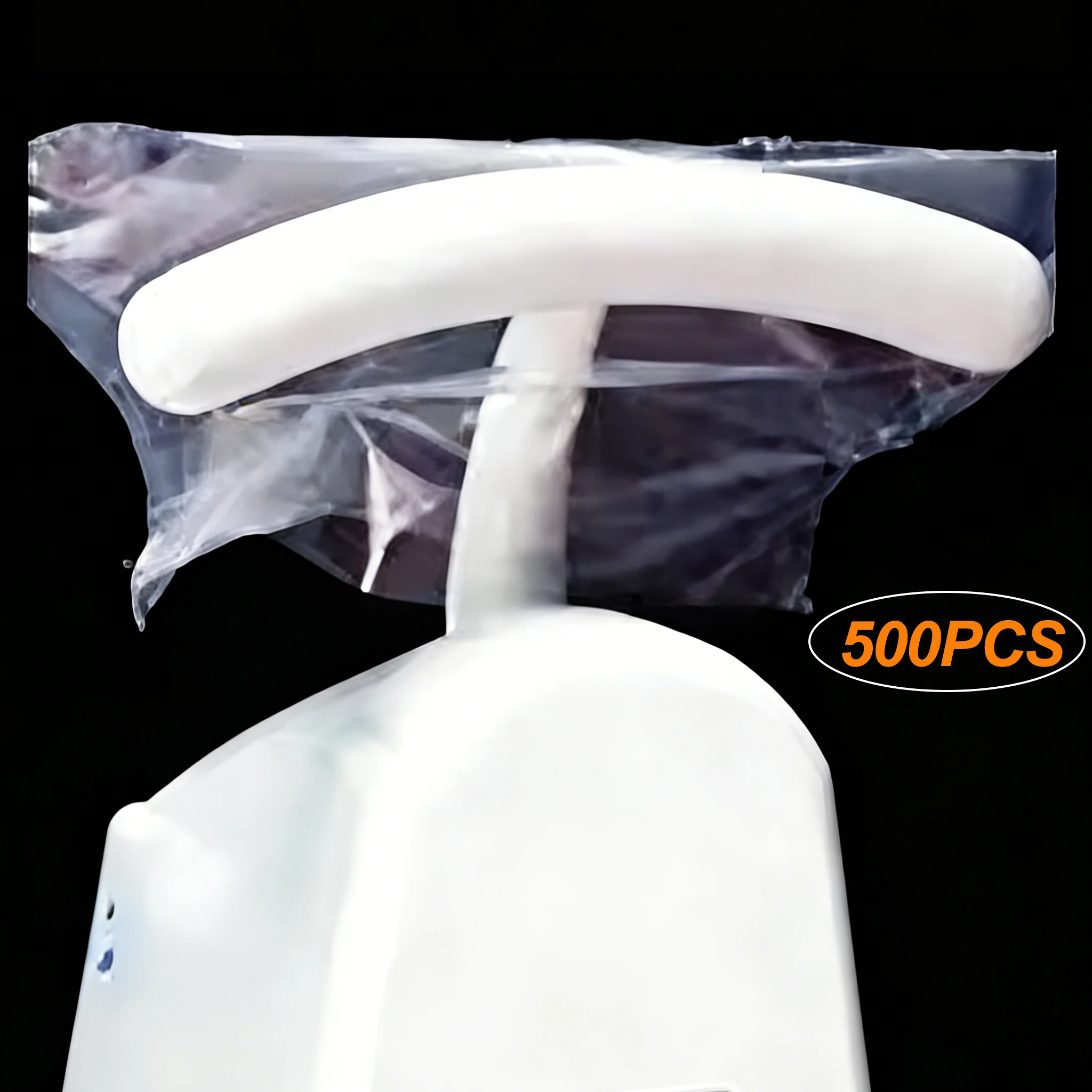 500pcs Dental Disposable Protective Film Sleeves Dental LED Oral Lamp Ultrasonic Scaler Handle Cover Clinic Dentist Product