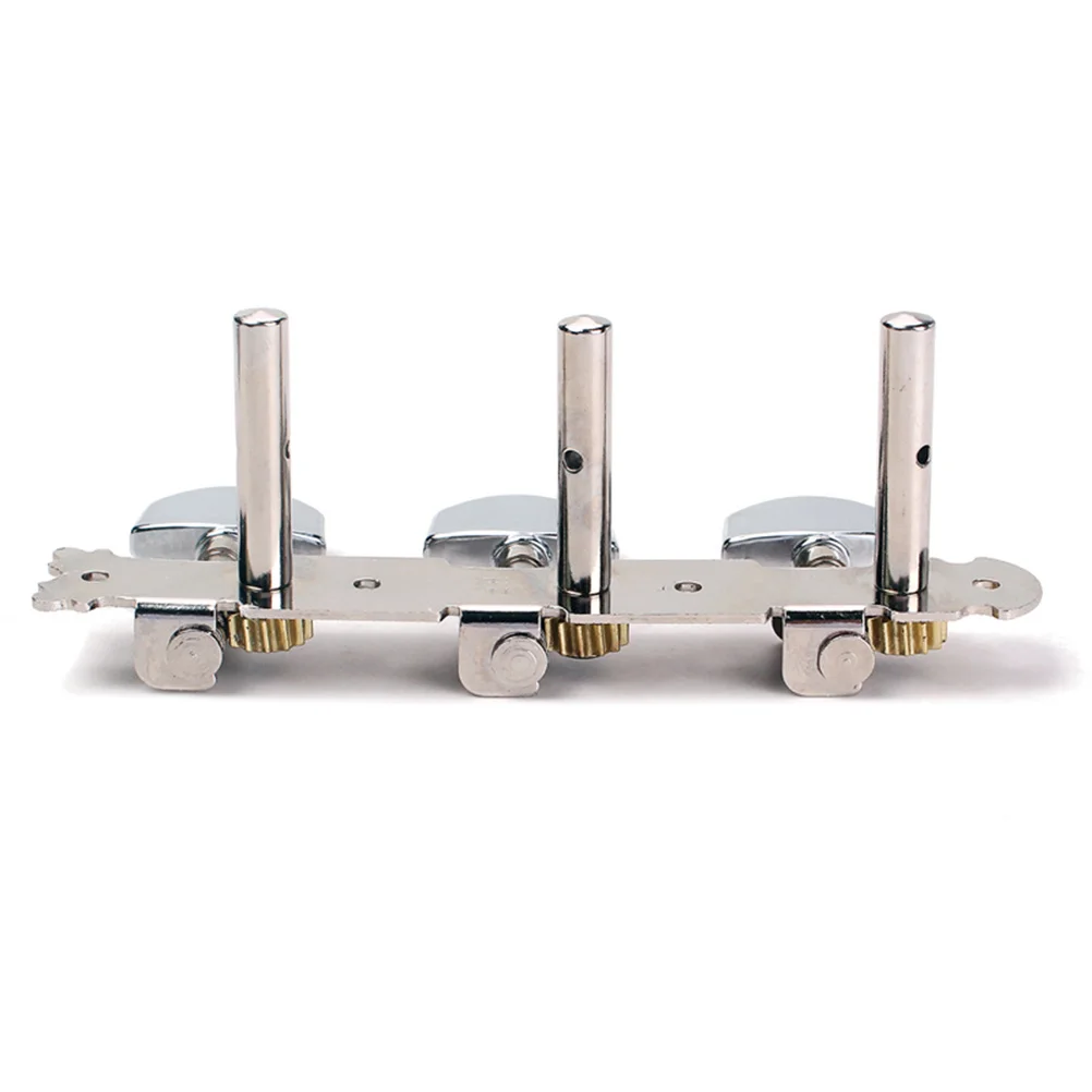 

3L Classical Guitar Tuning Pegs Set Metal Square Button Durable Acoustic Guitar Machine Head Keys Replacement