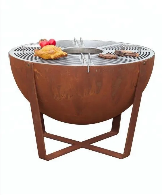 

Outdoor Barbeque Accessories & Fire Pits Made Of Corten Steel