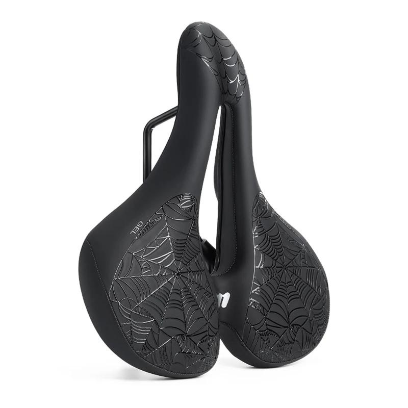 AliExpress NONE Bicycle Saddle Comfortable Shockproof Bike Seats MTB Road Hollow Breathable Mountain Bike Saddle Cycling Cushion With Taillight
