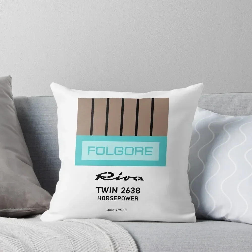 

Riva Folgore Aquarama Italia Luxury Runabout Throw Pillow Sofa Cushion Cover Decorative Sofa Cushions pillow