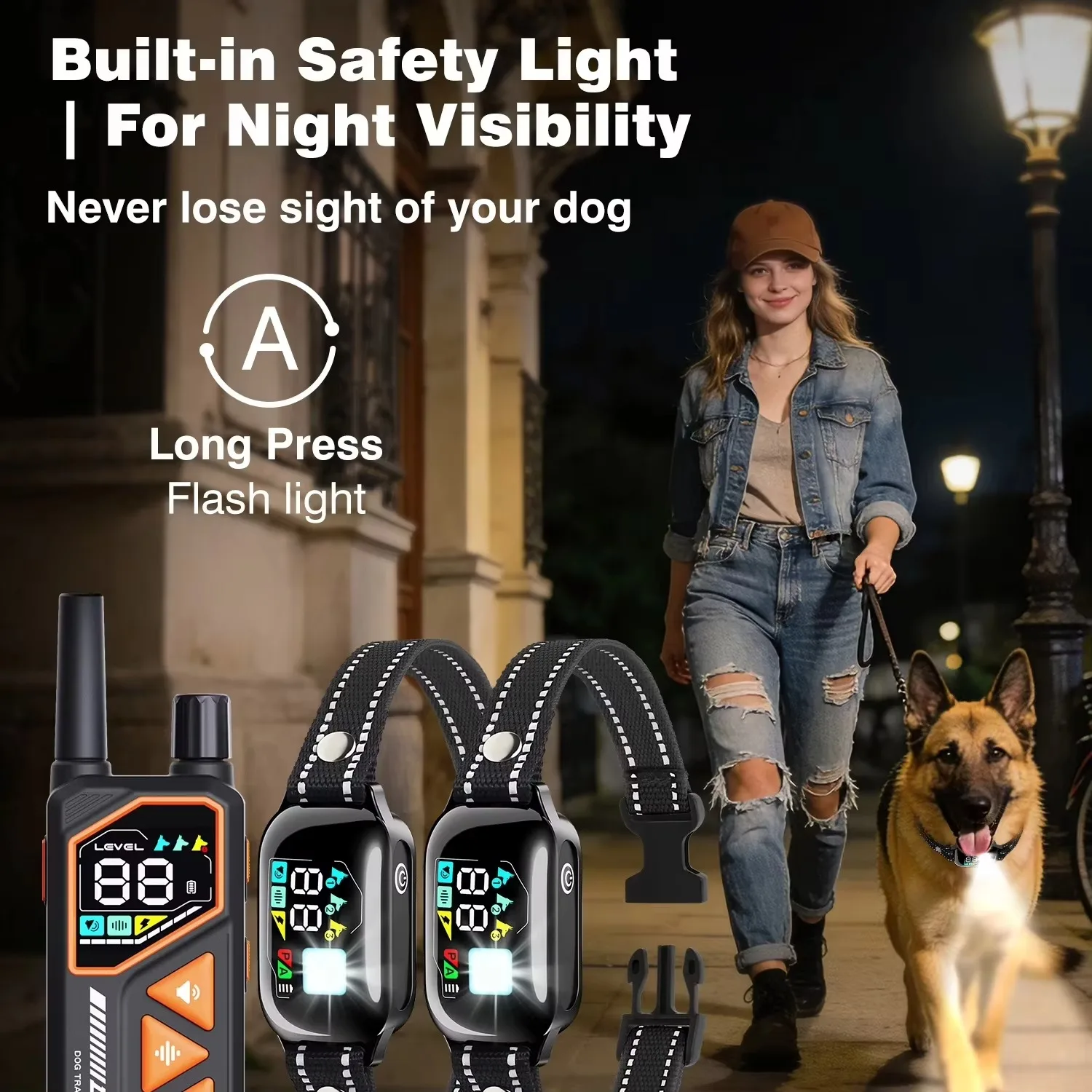 new-ai-dog-training-collar-for-1-2-3-dogs-2-in-1-automatic-bark-shock-collar-for-10-120lbs-dogs-ipx7-waterproof-electric-collar