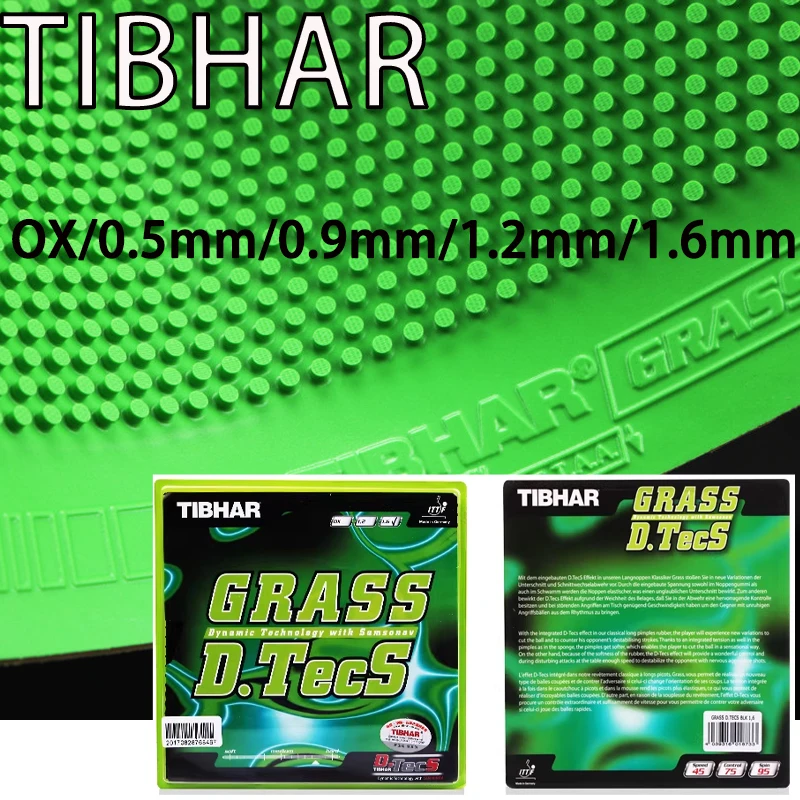 caoutchouc-de-tennis-de-table-tibhar-grass-dtecs-a-picots-longs-de-niveau-professionnel-sans-eponge-type-d'attaque-energie-interne