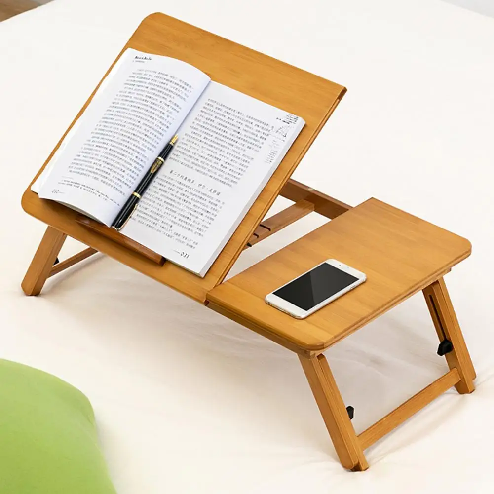 

Home Folding Laptop Desk for Bed Sofa Laptop Bed Tray Table Desk Portable Lap Desk for Study and Reading Bed Top Tray Table