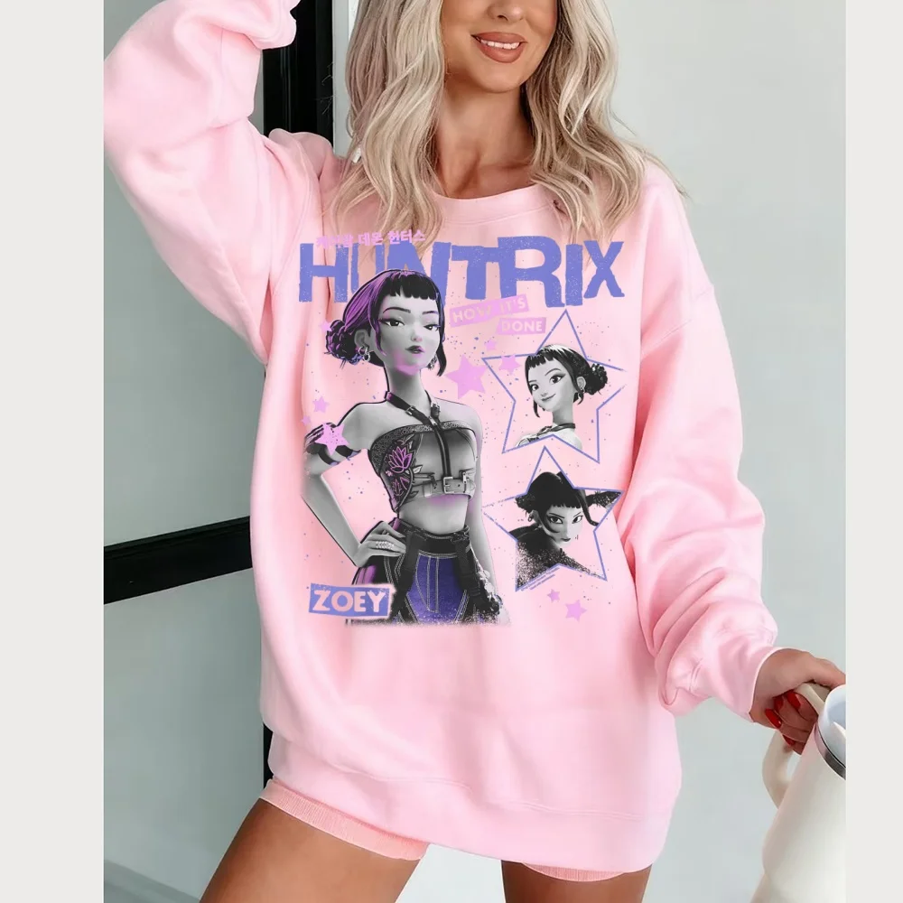 Nuovo anime popolare caccia alle streghe maglione da donna gruppo donna uomo pullover retrò streetwear 2025 felpa da film divertente calda