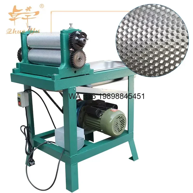 Wmwmnu forEquipment Beeswax Comb Foundation Sheet Roller Stamping Stamper