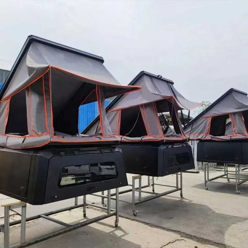 Customized Luxury Rooftop Tent and Awning, Easy Pop Up Tents for Tent Camping Heavy Duty Camper Trailers Roof Top Tent