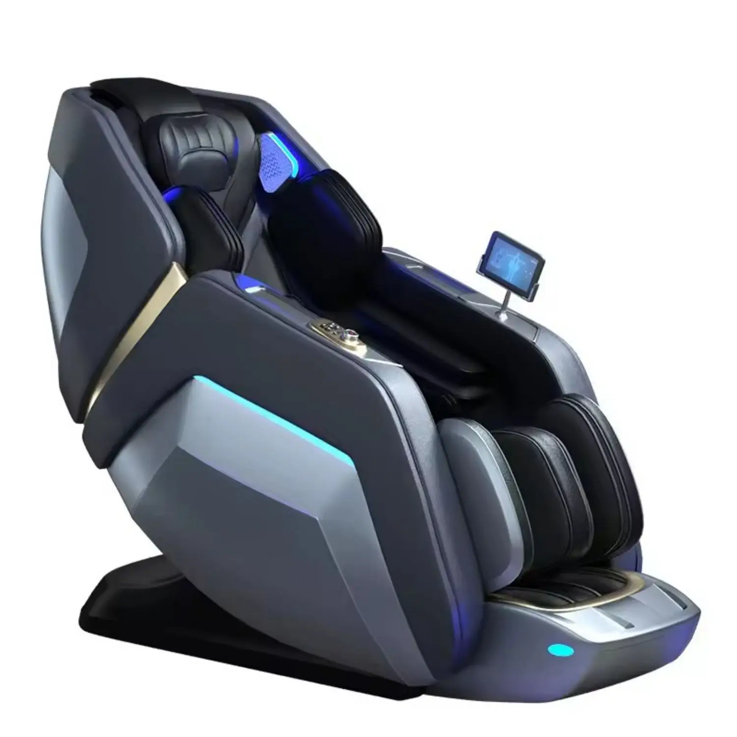 massage chair 4d zero gravity Recliner Luxury Foot Spa Full Body Zero Gravity Air Pressure AI Voice Health Detection chair