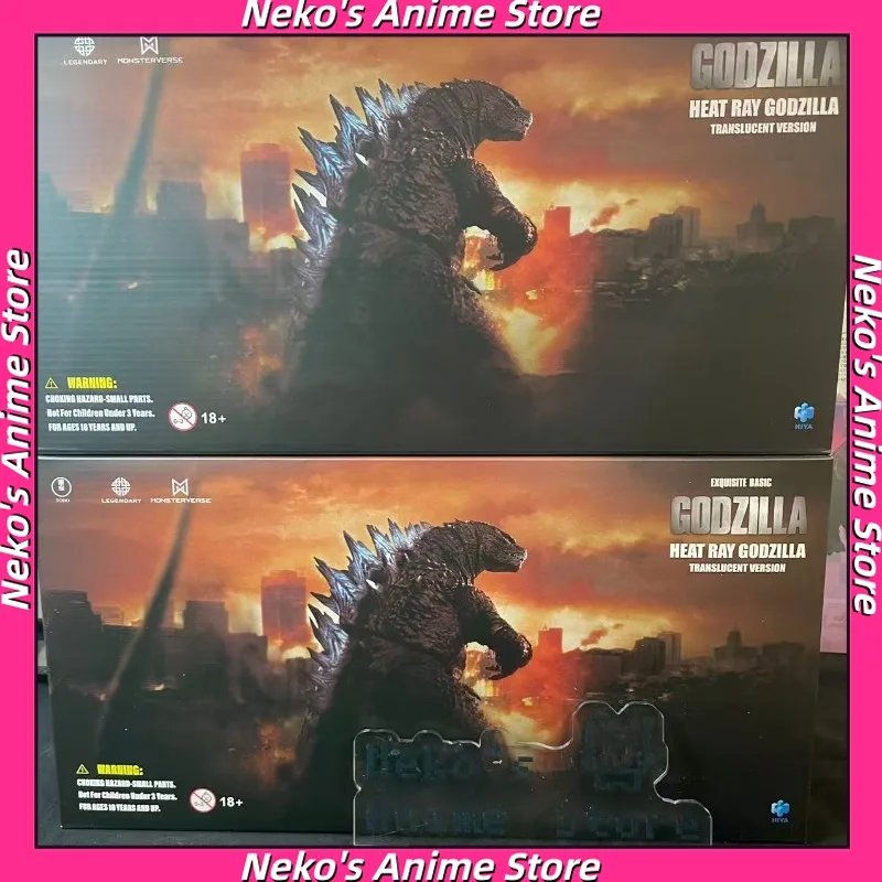 En Existencia, Figura de Acción HIYA TOYS Godzilla 2014 con Aliento Atómico, S.H.MonsterArts, Modelo de Anime, Juguetes de Moda, Muñeco de Escritorio, Coleccionables