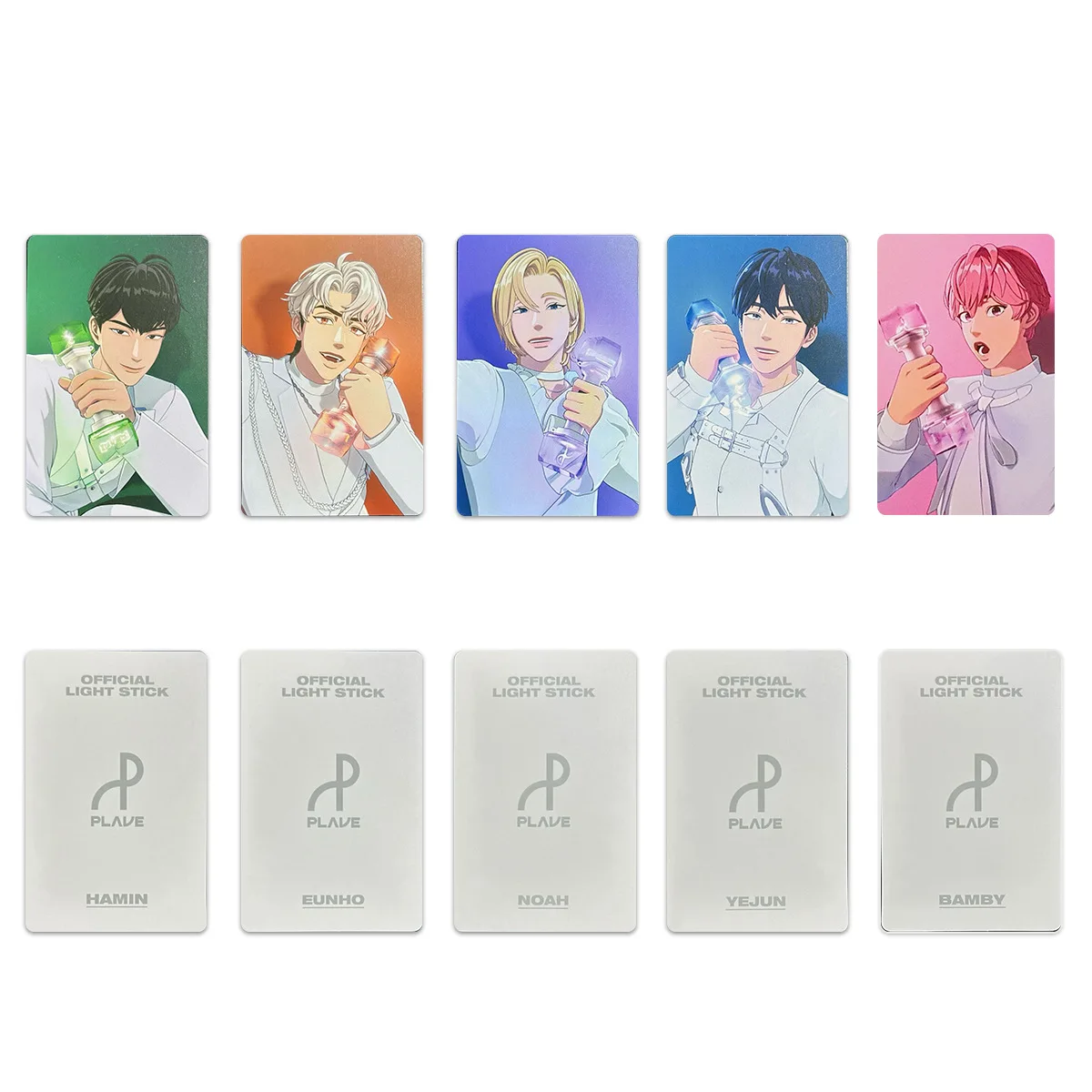 5 Pcs/Set Korean Boy Group Plave Lomo Card NOAH BAMBY HAMIN EUNHO YEJUN Double-sided Photocards Fans Collection Gift