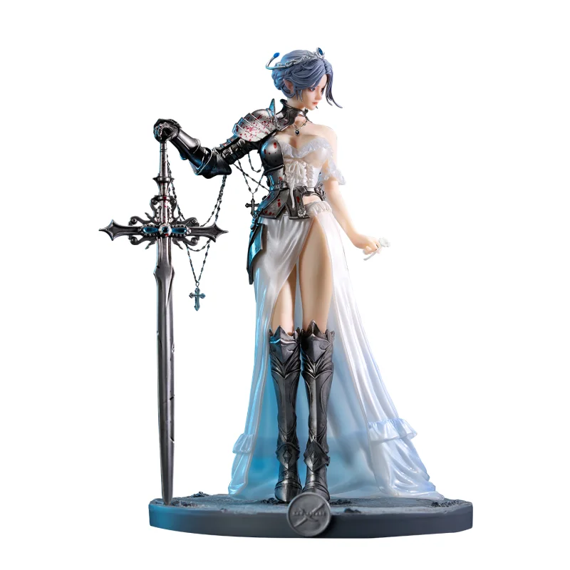 Figurki anime TEKUIA Wlop Chost Blade, Haiqinyan God of War, figurka w skali 1/6, statuetka z PVC, ozdoby, zabawki, prezenty świąteczne