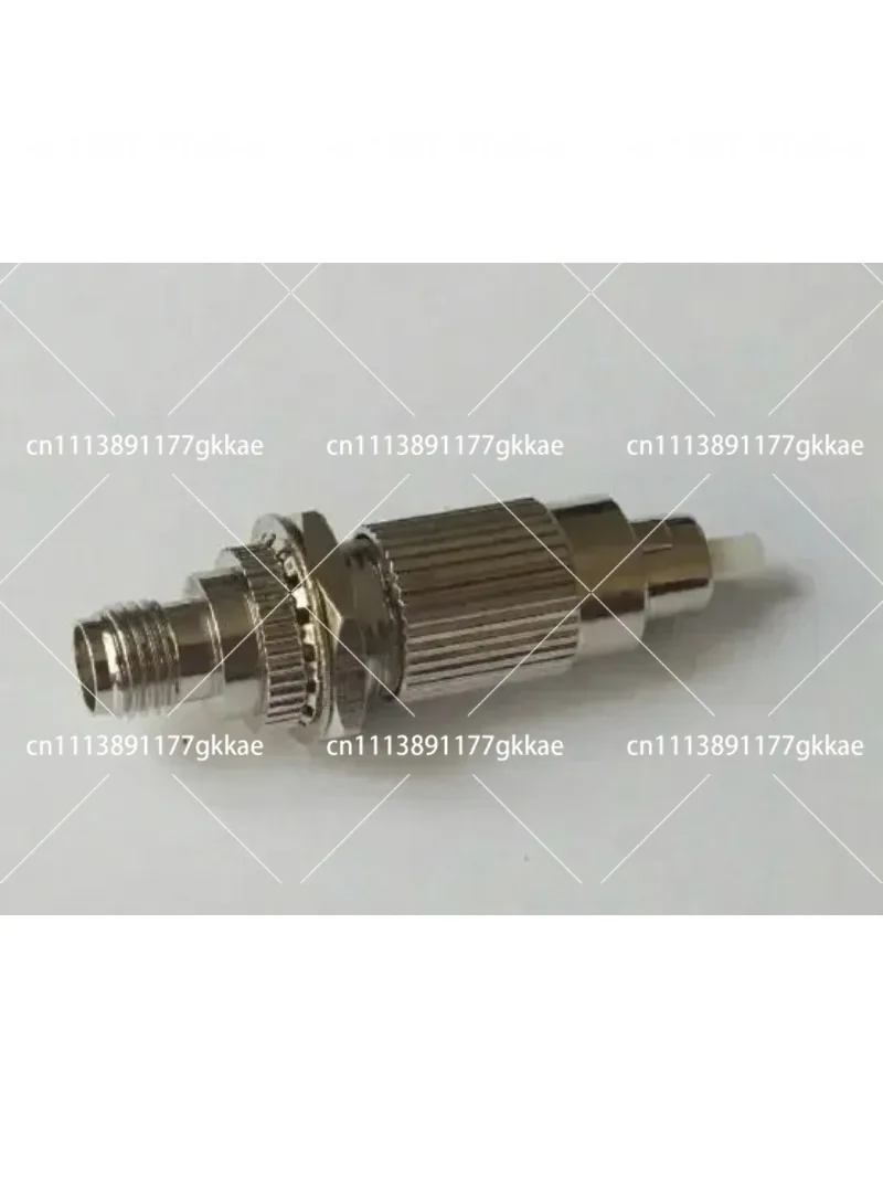 FC Female to SMA Male Fiber Optic Adapter, Flange Mount Coupler, Single Mode