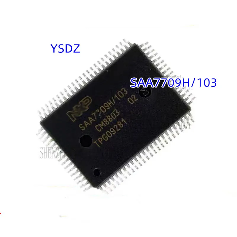 

Free shipping, stock 5pcs New and origianl SAA7709H SAA7709H/103 SAA7709 SAA7709H/N103 QFP80