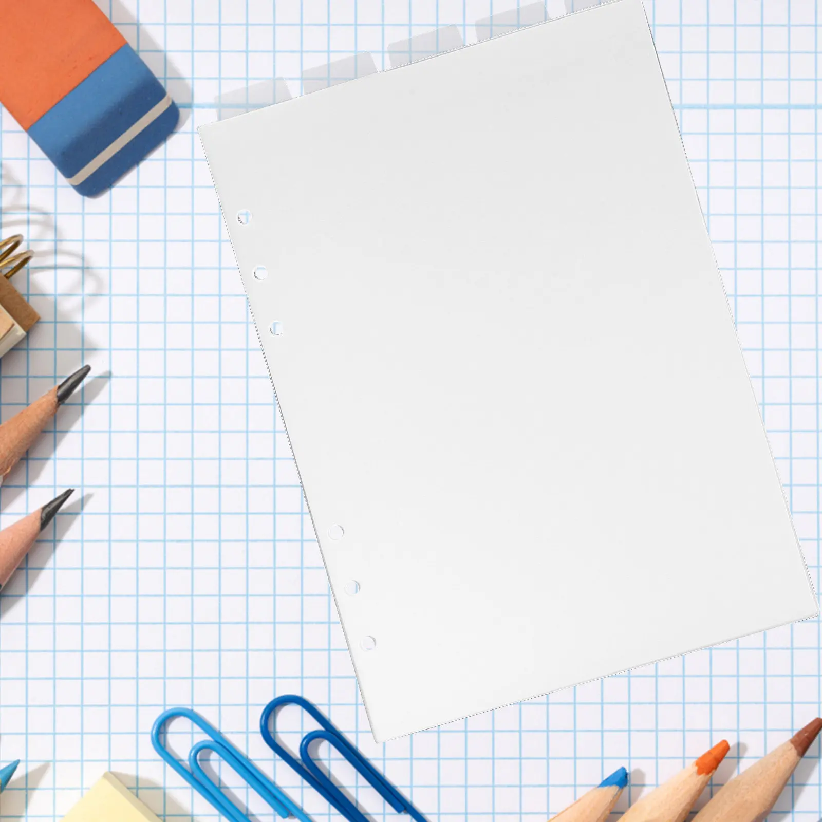 

Writable PVC Binder Dividers A5 Index Divider Pages for Notebooks Planners Journals Diaries Reports Hardcover Books Notebook Tab