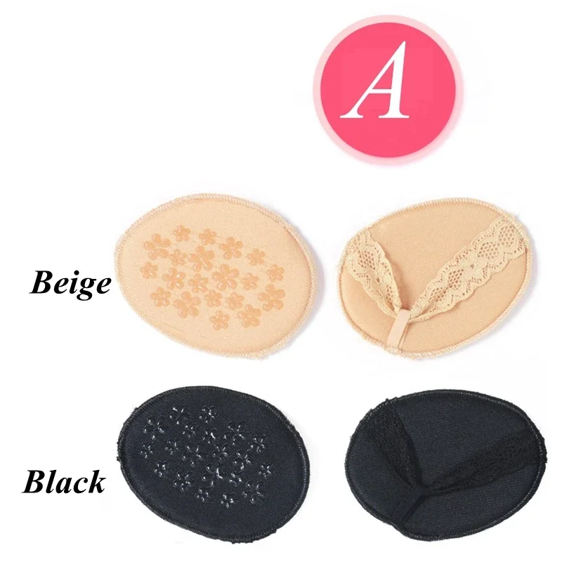 Vorfuß polster Schuh aufkleber Einsätze Gel Ferse Schuhe Kissen rutsch feste High Heels halbe Einlegesohlen Fuß socken Füller für Damenschuhe – Detail 6